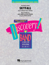 Skyfall by Adele. By Adele Adkins and Paul Epworth. Arranged by Robert Longfield. For Concert Band (Score & Parts). Discovery Concert Band. Published by Hal Leonard.
