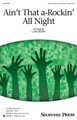 Ain't That a-Rockin' All Night by Traditional Spiritual. Arranged by Lon Beery. 3-Part Mixed. Choral. Published by Shawnee Press.

This spiritual arrangement is definitely rockin'! Solo opportunities sit above a rhythmic choral background leading into an harmonic chorus and key change. The optional baritone in the 3-Part Mixed allows the piece to be flexible as your singers' voices change and adjust. A rousing holiday selection!