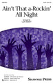 Ain't That A-rockin' All Night by Traditional Spiritual. Arranged by Lon Beery. SATB. Choral. 8 pages. Published by Shawnee Press.

This spiritual arrangement is definitely rockin'! Solo opportunities sit above a rhythmic choral background leading into an harmonic chorus and key change. The optional baritone in the 3-Part Mixed allows the piece to be flexible as your singers' voices change and adjust. A rousing holiday selection!