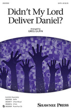 Didn't My Lord Deliver Daniel? by Traditional Spiritual. Arranged by Greg Gilpin. SATB. Choral. Published by Shawnee Press.

Newly arranged for SATB voices, this top-selling spiritual is everything you desire for your singers. Driving piano accompaniment, solid vocal writing, and dynamic twists and turns set this spiritual on fire!