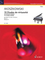 15 Virtuoso Studies, Op. 72 (Piano). By Moritz Moszkowski (1854-1925). Edited by Philipp Marguerre. For Piano. Piano. Softcover. 86 pages. Schott Music #ED21498. Published by Schott Music.

New engraving of the famous etudes based on the first edition.