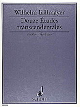 12 Etudes transcendentales (for Piano). By Wilhelm Killmayer. For Piano. Schott. 28 pages. Schott Music #ED8398. Published by Schott Music.