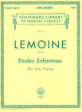 Etudes Enfantines, Op. 37 (Piano Solo). By Henry Lemoine. Edited by William Scharfenberg. For Piano. Piano Method. 52 pages. G. Schirmer #LB175. Published by G. Schirmer.