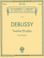 Twelve Etudes for Piano (Piano Solo). By Claude Debussy (1862-1918). For Piano. Piano Collection. SMP Level 10 (Advanced). 64 pages. G. Schirmer #LB1987. Published by G. Schirmer.

About SMP Level 10 (Advanced) 

Very advanced level, very difficult note reading, frequent time signature changes, virtuosic level technical facility needed.