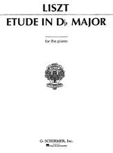 Etude in Db Major (Un Sospiro) (Piano Solo). By Franz Liszt (1811-1886). Edited by E Pauer. For Piano. Piano Solo. SMP Level 9 (Advanced). 12 pages. G. Schirmer #ST12403. Published by G. Schirmer.

Sheet Music.

About SMP Level 9 (Advanced) 

All types of major, minor, diminished, and augmented chords spanning more than an octave. Extensive scale passages.