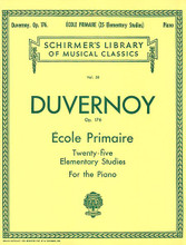 Ecole Primaire (25 Elementary Studies), Op. 176 (Piano Solo). By J.p. Duvernoy. For Piano. Piano Method. SMP Level 4 (Intermediate). 24 pages. G. Schirmer #LB50. Published by G. Schirmer.

About SMP Level 4 (Intermediate) 

Introduction of 4-note chords and sixteenth notes. Hand movement covering 2 to 3 octaves.