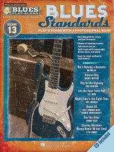 Blues Standards (Blues Play-Along Volume 13). By Various. For C Instruments, Bass Clef Instruments, Bb Instruments, Eb Instruments. Blues Play-Along. Softcover with CD. 72 pages. Published by Hal Leonard.

For use with all C, B-flat, E-flat, and Bass Clef instruments, the Hal Leonard Blues Play-Along Series is the ultimate jamming tool for all blues musicians. With easy-to-read lead sheets, and other split-track choices on the inlcuded CD, these first-of-a-kind packages will bring your local blues jam right into your house! Each song on the CD includes two tracks: a full stereo mix, and a split track mix with removable guitar, bass, piano, and harmonica parts. 8 songs: Ain't Nobody's Business • Kansas City • Key to the Highway • Let the Good Times Roll • Night Time Is the Right Time • Route 66 • See See Rider • Stormy Weather (Keeps Rainin' All the Time).