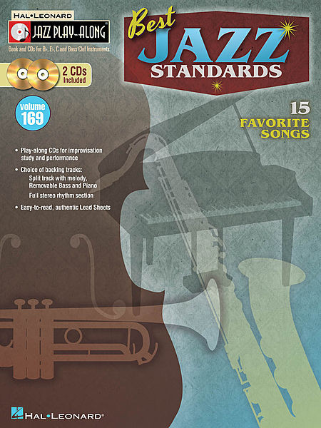Best Jazz Standards (Jazz Play-Along Volume 169) - Audubon Strings