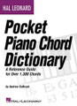 Hal Leonard Pocket Piano Chord Dictionary (A Reference Guide for Over 1,300 Chords). For Piano/Keyboard. Keyboard Instruction. Softcover. 240 pages. Published by Hal Leonard.

This comprehensive reference guide provides: 1,300+ chords in treble and bass clef notation; 42 chord qualities with multiple voicings for most chords; keyboard diagrams for each chord; and music theory info to aid in chord construction. A must for every piano player!
