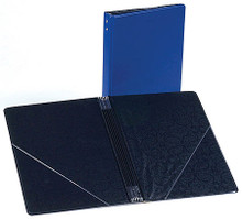 Choral Folder (7-3/4 x 11; Elastic Stays; Blue). Accessory. General Merchandise. Hal Leonard #50RB. Published by Hal Leonard.

A 7-3/4″ x 11″ blue choral folder with 7 elastic stays and 2 clear, flat, diagonal internal pockets. Holds choral octavo music.