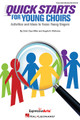 Quick Starts for Young Choirs (Activities and Ideas to Focus Your Singers). By Cristi Cary Miller and Angela K. McKenna. For Choral (RESOURCE BK). Expressive Art (Choral). 96 pages. Published by Hal Leonard.

Get your singers' attention with Quick Starts! Begin each class period or rehearsal with five minutes of creative, singer-tested activities to help focus and develop musicianship. Warm-up the body and voice with muscle movement activities, moving while you sing, and vocal exercises. Sharpen your singers' focus with games, tension breakers and ear training. Develop music skills with sight-singing, music dictation, music writing, theory and more. As educators and directors, Cristi Miller and Angie McKenna share the ideas they have used in their classrooms and rehearsals with great success. Complete with graphics and music examples, Quick Starts will get each rehearsal off to a great start!