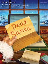 Dear Santa (A Musical Tweet for Christmas). By John Jacobson and Mac Huff. For Choral (TEACHER ED). Expressive Art (Choral). 88 pages. Published by Hal Leonard.

Email? Text? Post? Tweet? Skype? Christmas is almost here, and the entire family is frantic about getting their lists to Santa in time. Exhausted super Mom is ready for an island vacation, choked-up Dad doesn't need any more ridiculous ties, big brother Axel is on the move and needs some wheels, little brother Joey wants a puppy, and Grandma and Grandpa want to try out their new matching sweat suits with one of those fancy dance revolution machines. But, see how little sister Molly's handwritten letter reminds everyone of the true meaning of the season – sincerely! Join the holiday hi-tech fun with clever songs, hilarious antics and a full evening of entertainment that will leave your audience in stitches! This musical “tweet” is designed for performers in upper elementary and middle school, and features 7 original songs and a script with 18 main speaking parts. The Teacher Edition is filled with quality performance material including piano/vocal song arrangements with choreography, script, helpful production guide and teaching objectives linked to the National Standards for each song. For added value, the ready-to-use student books include songs and script, and will enhance the musical experience for your young aspiring actors/singers! Available separately: Teacher, Singer 5-Pak, Preview CD, Preview Pak, Performance/Accompaniment CD, and Performance Kit/PACD. Duration: ca. 40 minutes. Suggested for grades 4-8.