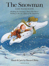 The Snowman (Easy Piano Suite). By Howard Blake. For Piano/Keyboard. Music Sales America. Softcover. 12 pages. Chester Music #CH76912. Published by Chester Music.

Raymond Briggs' charming Christmas story of the boy who builds a snowman who comes to life has become a children's classic. Its popularity has been further enhanced by television broadcasts of the award winning cartoon film The Snowman. In this songbook, composer Howard Blake recreates the story in words and music. Includes the songs: Dance of the Snowman • Walking in the Air • Music Box Dance.