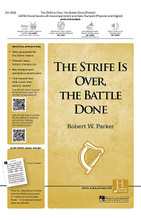 The Strife Is Over, the Battle Done by Robert W. Parker. For Choral, Organ, Trumpet (SATB). Fred Bock Publications. 12 pages. Hal Leonard #JH-1019. Published by Hal Leonard.

A new setting of this classic hymn, the triumph of Easter morning and the resurrection resounds!

Minimum order 6 copies.