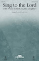 Sing to the Lord ((with Praise to the Lord, the Almighty)). By Sandi Patty. By Robert Sterling. Arranged by Mary Mcdonald. For Choral (SATB). Daybreak Choral Series. 12 pages. Published by Daybreak Music.

Uses: General, Call to Worship

Scripture: I Chronicles 16:23-29; Psalm 18:46-49; Psalm 84:1-2

Mary McDonald has creatively paired this vintage Contemporary Christian song with a well-known hymn. With its praise-filled lyrics over a bright, energetic accompaniment, your choir will want to sing this anthem again and again. Score and Parts (tpt 1-2, tpt 3/hn, tbn 1-2, perc, gtr, b, dm) available on CD-ROM and as a digital download.

Minimum order 6 copies.