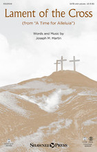 Lament of the Cross (from A Time for Alleluia). By Joseph M. Martin. For Choral (SATB). Harold Flammer Easter. Octavo. 12 pages. Published by Shawnee Press.

Uses: Good Friday, Holy Week

Scripture: Isaiah 53:3; John 1:11; Matthew 26:21-22; John 3:16-17; Galatians 2:20

A moving choral lamentation for the crucified Christ is presented in this anthem for Good Friday. From the shadows of Golgotha, this poignant paean weeps with emotion through expressive music and cries of “Kyrie Eleison.” The anthem is dependent on two soloists that soar above the dramatic choral. The classic chorale “Ah, Holy Jesus” is a sensitive ending to the piece.

Minimum order 6 copies.