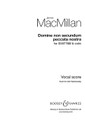 Domine non secundum peccata nostra by James Macmillan. For Choral, Violin. Boosey & Hawkes Sacred Choral. Book only. 12 pages. Boosey & Hawkes #M060123238. Published by Boosey & Hawkes.

Tract for Ash Wednesday.