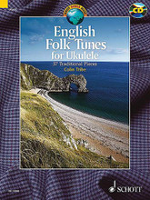 English Folk Tunes for Ukulele (37 Traditional Pieces). Edited by Colin Tribe. For Ukulele. Schott. Softcover with CD. 64 pages. Schott Music #ED13569. Published by Schott Music.

37 pieces for solo fingerstyle ukulele playing are presented in this collection, drawn from the rich tradition of English folk music. It includes tunes covering a range of styles, including some popular, as well as lesser-known pieces. Experienced ukulele player and teacher Colin Tribe provides notes on all of the pieces, as well as technical aspects of the playing style. This volume is accompanied by a CD with a recording of all tunes performed by Colin.