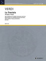 Prelude and Finale (from the opera La Traviata Opera Miniature for 2 Melodic Instruments and Guitar). By Giuseppe Verdi (1813-1901). Arranged by Siegfried Schwab. For Flute, Guitar, Viola (Score & Parts). Ensemble. Softcover. Schott Music #ED21412. Published by Schott Music.

A duo for nearly any combination of instruments with guitar accompaniment. Part 1 for flute, violin, or oboe. Part 2 for viola, violin, flute, oboe, clarinet, or English horn.