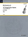 12 Progressive Duets, Op. 2 (Two Cellos Performance Score). By Joseph Reinagle. Edited by Rainer Mohrs. For Cello Duet. String. Softcover. 40 pages. Schott Music #CB250. Published by Schott Music.

Tuneful duets well-suited to teaching and student performance. Based on the first edition, including original bowing and phrasing.