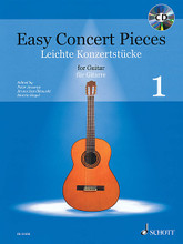 Easy Concert Pieces - Volume 1 (With a CD of Performance and Backing Tracks Book/CD (54 pieces)). By Various. Edited by Bruno Szordikowski, Martin Hegel, and Peter Ansorge. For Guitar (Guitar). Guitar. Softcover with CD. 32 pages. Schott Music #ED21636. Published by Schott Music.
Product,63911,Easy Concert Pieces for Violin and Piano - Volume 1 w/CD"