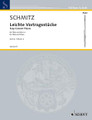 Easy Concert Pieces - Volume 2 (for Flute and Piano). By Various. Edited by Günther Johannes Schmitz and G. For Flute, Piano Accompaniment. Woodwind. Softcover. 92 pages. Schott Music #ED20317. Published by Schott Music.

This second volume of flute pieces is based on today's flute teaching practice, containing arrangements from the classical repertoire as well as compositions by Günther Johannes Schmitz.