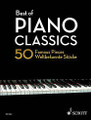 Best of Piano Classics (50 Famous Pieces). By Various. Edited by Hans Gunter Heumann. For Piano. Piano Collection. Softcover. 124 pages. Schott Music #ED9060. Published by Schott Music.

This collection of 50 of the most beautiful original compositions for piano, presented by Schott, contains a selection of works that is suitable for pupils in their first years of piano lessons. The volume contains compositions ranging from Johann Pachelbel (1653-1706) to Alexander Grechaninov (1864-1956), providing playing material from the baroque period to the early 20th century. As well as many individual pieces, this volume also includes easy sonatas and sonatinas by Haydn, Clementi, Mozart and Beethoven. Complete with fingerings, tempo suggestions in the form of metronome marks and notes on the execution of ornaments, this collection with its modern, readable typeface is ideal not only for lessons, but also for private music-making.
