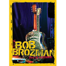 Bob Brozman - Live in Germany by Bob Brozman. Live/DVD. DVD. MVD #RUF3012-1. Published by MVD.

Bob Brozman's Live in Germany is a performance like none other. Brozman is redefining musical diversity worldwide with his endearing, infectious energy. A master of slide, fingerstyle, and percussive guitar, Brozman delivers an unforgettable live performance. His ability to combine elements of blues, jazz, Gypsy swing, calypso, sega, and even the most modern hip-hop and ska beats is unparalled. His show is the clean product of acoustic genius, although his talent would convince some that he is using electronic effects. Brozman is a true player in the world music scene.

Songs include: Down The Road * Rattlesnake Blues * Death Comes Creepin' * La Vie En Rose * and more.