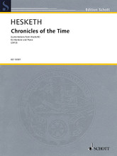 Chronicles of the Time (Lamentations from Macbeth Baritone and Piano). By Kenneth Hesketh. For Baritone, Piano Accompaniment. Vocal. Softcover. 30 pages. Schott Music #ED13507. Published by Schott Music.

Three songs with texts from Shakespeare's Macbeth. 13 minutes.