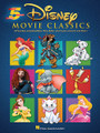 Disney Movie Classics by Various. For Piano/Keyboard. Five Finger Piano Songbook. Softcover. 32 pages. Published by Hal Leonard.

8 Disney classics arranged for absolute beginners with a great-sounding optional duet part for teachers or parents to play to make the student sound even better! Songs include: Baby Mine • Belle • Dalmatian Plantation • He's a Pirate • Once upon a Dream • Part of Your World • Scales and Arpeggios • Touch the Sky.