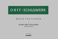 Reime Und Spiellieder (German Language). By Carl Orff (1895-1982) and Gunild Keetman. For Orff Instruments. Schott. Score for Voice and/or Instruments. 66 pages. Schott Music #ED3574. Published by Schott Music. 