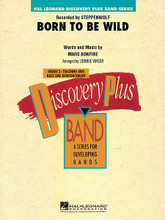 Born to Be Wild by Mars Bonfire. Arranged by Johnnie Vinson. For Concert Band (Score & Parts). Discovery Plus Concert Band. Grade 2. Score and parts. Published by Hal Leonard.

Grade 2

When the group Steppenwolf made this a huge hit back in 1968, they probably did not foresee that it would also be a hit with young concert bands today. This rockin' arrangement is sure to liven up your next concert and motivate your players. Dur: 2:00.