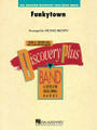 Funkytown by Steven Greenberg. Arranged by Michael Brown. For Concert Band (Score & Parts). Discovery Plus Concert Band. Grade 2. Score and parts. Published by Hal Leonard.

Originally recorded by Lipps Inc. in 1980, this memorable hit continues its popularity today including recent appearances in Alvin and the Chipmunks and South Park. You just can't help but smile and tap your toes when you hear this one! Dur: 2:40.