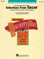 Selections from Tarzan by Phil Collins. Arranged by Michael Sweeney. For Concert Band. Discovery Plus Concert Band. Grade 2. Score and parts. Published by Hal Leonard.

Once again, Disney brings yet another musical treat with great new songs from their newest animated film, this time by pop superstar Phil Collins. Michael Sweeney's arrangement is just right for developing groups and includes: Two Worlds * Trashin' the Camp * and You'll Be In My Heart.