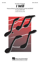 I Will by The Beatles. By John Lennon and Paul McCartney. Arranged by Kirby Shaw. For Choral (SSA A Cappella). Pop Choral Series. 8 pages. Published by Hal Leonard.

Triadic harmonies and a underlying rhythm will bind your singers into a warm ensemble as they sing this irresistible Beatles ballad! Accessible and well-crafted, choirs of all ages will love it! Available separately SATB a cappella, SSA a cappella and TTBB a cappella. Duration: ca. 2:20.

Minimum order 6 copies.