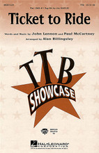 Ticket to Ride by The Beatles. By John Lennon and Paul McCartney. Arranged by Alan Billingsley. TTB. Pop Choral Series. 12 pages. Published by Hal Leonard.

From the movie HELP!, this was one of the incredible series of #1 hits by The Beatles. This arrangement for guys offers all the appeal of the original recording and well-written easy-to-learn parts for choirs of all levels.

Minimum order 6 copies.