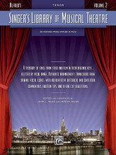 Singer's Library of Musical Theatre - Vol. 2 (Tenor Book Only). By Various. Edited by Lisa DeSpain. For Voice (Tenor). Vocal Collection. Vocal Collection. Broadway. Softcover. 224 pages. Hal Leonard #29008. Published by Hal Leonard.

For aspiring and professional singers who love Broadway, Alfred's Singer's Library of Musical Theatre presents an elegant collection of the best-loved musical theatre songs in their original keys, authentically transcribed from their original vocal scores. Perfect for study, and equally suitable for the most important auditions and performances, each volume is dedicated to a specific vocal range, and contains dozens of songs from a variety of shows that span decades of theatre history. Multiple volumes are available for each of four vocal ranges: Soprano, Mezzo-Soprano/Alto, Tenor, and Baritone/Bass. Authoritative historical and contextual commentary, audition tips, and 16-bar cut suggestions for each song make it the most useful and relevant song library of its kind. Titles include: I'm Not That Smart (The 25th Annual Putnam County Spelling Bee) • My Unfortunate Erection (Chip's Lament) (The 25th Annual Putnam County Spelling Bee) • Dames (42nd Street) • Radames' Letter (Elton John and Tim Rice's “Aida”) • The Gypsy in Me (Anything Goes (1988 Revival)) • Ballad of Booth (Part III) (Assassins) • What Am I Doin'? (Closer Than Ever) • Broadway Baby (Dames at Sea) • Blah, Blah, Blah (Delicious) • When the Earth Stopped Turning (Elegies) • You Gotta Die Sometime (Falsettos) • I Want to Make Magic (Fame: The Musical) • Sandy (Grease) • Donna (Hair) • Different (Honk!) • The Phone Call (Lucky Stiff) • Knowing Me, Knowing You (Mamma Mia) • To Each His Dulcinea (Man of La Mancha) • Larger Than Life (My Favorite Year) • I'm Falling in Love with Someone (Naughty Marrietta) • And They're Off (A New Brain) • Stouthearted Men (The New Moon) • Lucky to Be Me (On the Town) • A New Town Is a Blue Town (The Pajama Game) • Extraordinary (Pippin) • There's a Boat Dat's Leavin' Soon for New York (Porgy and Bess) • You Took Advantage of Me (Present Arms) • Alone in the Universe (Seussical the Musical) • Something to Live For (Sophisticated Ladies) • Strike Up The Band (Strike Up The Band) • Ballad of the Easy Life (The Threepenny Opera) • Calla Lily Lady (Two Gentlemen of Verona) • Love's Revenge (Two Gentlemen of Verona) • They Won't Know Me (Wish You Were Here) • If I Only Had a Brain (The Wizard of Oz).