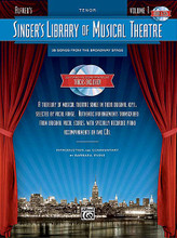 Singer's Library of Musical Theatre - Vol. 1 (Tenor Book/2-CDs Pack). By Various. Edited by Barbara Irvine. For Voice (Tenor). Vocal Collection. Vocal Collection. Broadway. Book with CD. 208 pages. Hal Leonard #32770. Published by Hal Leonard.

For aspiring and professional singers who love Broadway, Alfred's Singer's Library of Musical Theatre presents an elegant collection of the best-loved musical theatre songs in their original keys, authentically transcribed from their original vocal scores. Perfect for study, and equally suitable for the most important auditions and performances, each volume is dedicated to a specific vocal range, and contains dozens of songs from a variety of shows that span decades of theatre history. Multiple volumes are available for each of four vocal ranges: Soprano, Mezzo-Soprano/Alto, Tenor, and Baritone/Bass. Authoritative historical and contextual commentary, audition tips, and 16-bar cut suggestions for each song make it the most useful and relevant song library of its kind. Titles include: Corner of the Sky (Pippin) • The Games I Play (Falsettos) • I've Got a Crush on You (Strike Up the Band) • Not While I'm Around (Sweeney Todd) • On the Street Where You Live (My Fair Lady) • and more.