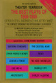 Theater Yearbook 1988-1989 (The Complete Broadway and Off-Broadway Sourcebook). Applause Books. 676 pages. Applause Books #1557830568. Published by Applause Books.

The Applause Best Plays Yearbook was started by Burns Mantle in 1919 and has appeared every year since then, becoming the standard reference book for American Theater. This volume features synposes and excerpts for the ten best plays of the 1988-1989 season, including: Aristocrats • The Cocktail Hour • Eastern Standard • Emerald City • Gus and Al • The Heidi Chronicles • Lend Me a Tenor • Other People's Money • Road • Shirley Valentine. This value-packed volume also includes Al Hirschfeld's complete gallery of the theater season as well as essays and statistics about the season around the United States, the Off-Off-Broadway season, the various awards, and more. Also includes lots of photos from the productions.