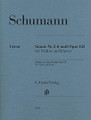 Robert Schumann - Violin Sonata No. 2 in D minor, Op. 121 (With Marked and Unmarked String Parts). By Robert Schumann. Edited by Ernst Herttrich. For Violin, Piano Accompaniment. Henle Music Folios. Softcover. G. Henle #HN1098. Published by G. Henle.

Composed in October/November 1851, Schumann's highly virtuosic sonata is characterized by the close thematic dovetailing of the single movements. Now available in an Urtext edition.