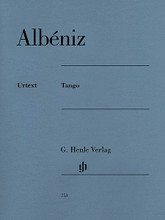 Isaac Albéniz - Tango (Piano). By Isaac Albéniz and Isaac Albéniz (1860-1909). Edited by Norbert Mullemann and Norbert Mullemann. For Piano, Piano/Keyboard. Henle Music Folios. Softcover. G. Henle #HN753. Published by G. Henle.

Albéniz's “Tango” from España now appears in an Urtext single edition for the first time.