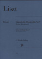 Hungarian Rhapsody No. 9 - The Carnival at Pest (Piano Solo). By Franz Liszt (1811-1886). Edited by Ernst Herttrich. For Piano. Piano (Harpsichord), 2-hands. Henle Music Folios. Pages: VIII and 29. SMP Level 10 (Advanced). Softcover. 37 pages. G. Henle #HN805. Published by G. Henle.

Liszt's ninth Rhapsody is the "Carnival at Pest" - one of the few Hungarian Rhapsodies to which he gave a name. Once again Liszt turns to Hungarian folk melodies and fuses them with improvisatory elements. The result is a dazzling virtuosic firework display. The relaxed atmosphere of a Budapest carnival around 1840 is brought to life - indeed Liszt is said to have recorded several themes when there. Accordingly, the work quickly found its way into European concert halls, and then into those around the world. To use Bela Bartok's words, Liszt once again succeeds in creating a "work of perfect authenticity".

 About SMP Level 10 (Advanced) 

Very advanced level, very difficult note reading, frequent time signature changes, virtuosic level technical facility needed.