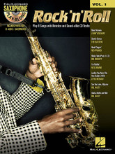 Rock 'n' Roll (Saxophone Play-Along Volume 1). By Various. For Saxophone. Saxophone Play-Along. Softcover with CD. 48 pages. Published by Hal Leonard.

The Saxophone Play-Along™ Series will help you play your favorite songs quickly and easily. Just follow the music (including parts for B-flat and E-flat saxophones), listen to the CD to hear how the sax should sound, and then play along using the separate backing tracks. The melody and lyrics are also included in the book in case you want to sing, or to simply help you follow along. The audio CD is playable on any CD player but it can also be used in your computer to adjust the recording to any tempo without changing pitch!

This volume includes: Bony Moronie (Larry Williams) • Charlie Brown (The Coasters) • Hand Clappin' (Red Prysock) • Honky Tonk (Parts 1 & 2) (Bill Doggett) • I'm Walkin' (Fats Domino) • Lucille (You Won't Do Your Daddy's Will) (Little Richard) • See You Later, Alligator (Bill Haley) • Shake, Rattle and Roll (Bill Haley).