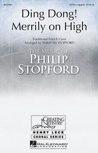 Ding Dong Merrily on High arranged by Philip Stopford. For Choral (DOUBLE SATB, A CAPPELLA). Henry Leck Creating Artistry. Published by Hal Leonard.

Written for double chorus, this is nevertheless an accessible setting for mixed choirs of the popular carol with fresh and interesting choral textures. Infused with colorful and playful elements, it is ideal for high school, community choirs and churches. Your audience will be filled with seasonal spirit!

Minimum order 6 copies.