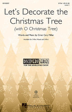 Let's Decorate The Christmas Tree With O Christmas Tree by Cristi Cary Miller. For Choral (2-Part). Discovery Choral. 12 pages. Published by Hal Leonard.

The popular traditional carol gets a contemporary update with this fresh partner song arrangement! After a reflective introduction, the song rocks out with energy and excitement. Ideal for younger choirs and all types of holiday programming! Discovery Level 1.

Minimum order 6 copies.