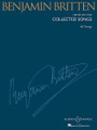 Benjamin Britten - Collected Songs (Medium/Low Voice (60 Songs)). By Benjamin Britten (1913-1976). Arranged by Richard Walters. For Vocal. Boosey & Hawkes Voice. 302 pages. Boosey & Hawkes #M051933983. Published by Boosey & Hawkes.

60 songs, with extensive historical introductory notes. Includes all art songs originally composed for voice and piano published by Boosey & Hawkes. The content is the same for the High Voice and Medium/Low Voice volumes, with newly published transpositions as necessary.

Contents: The Birds • A Charm of Lullabies (5 songs) • Evening, Morning, Night • Fish in the Unruffled Lakes (6 songs) • The Holy Sonnets of John Donne (8 songs) • On This Island (5 songs) • Sechs Hölderlin Fragmente (6 songs) • Seven Sonnets of Michelangelo) • Songs from the Chinese (6 songs, transcribed for voice and piano) • Winter Words (8 songs plus 2 songs cut from the cycle) • Two Ballads (duets).