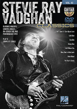 Stevie Ray Vaughan Classics (Guitar Play-Along DVD Volume 43). By Stevie Ray Vaughan. For Guitar. Guitar Play-Along DVD. DVD. Guitar tablature. Published by Hal Leonard.

The Guitar Play Along DVD series lets you hear and see how to play songs like never before. Just watch, listen and learn! Each song starts with a lesson from a professional guitar teacher. Then, the teacher performs the complete song along with professionally recorded backing tracks. You can choose to turn the guitar off if you want to play along or leave the guitar in the mix to hear how it should sound. You can also choose from multiple viewing options; fret hand with tab, wide view with tab, pick & fret hand close-up, and others.

This volume includes 8 legendary SRV tunes: Ain't Gone 'n' Give up on Love • Cold Shot • Crossfire • Honey Bee • Life Without You • Mary Had a Little Lamb • Rude Mood • The Sky Is Crying.