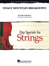 Foggy Mountain Breakdown by Earl Scruggs. Arranged by Larry Moore. For Orchestra, String Orchestra (Score & Parts). Pop Specials for Strings. Grade 3-4. Published by Hal Leonard.