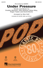 Under Pressure by David Bowie and Queen. By Brian May, David Bowie, Freddie Mercury, John Deacon, and Roger Taylor. Arranged by Mac Huff. For Choral (SAB). Pop Choral Series. 12 pages. Published by Hal Leonard.

The full cast of Smash covered this 1981 classic by Queen as their characters built up to the episode on The Tonys. A fantastic opener for any concert and a great showcase for multiple soloists!

Minimum order 6 copies.