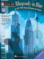 Rhapsody in Blue & 7 Other Classical-Based Jazz Pieces (Jazz Play-Along Volume 182). By Various. For E§ Instruments, C Instruments, B-flat Instruments, Bass Clef Instruments. Jazz Play Along. Softcover with CD. 64 pages. Published by Hal Leonard.

For use with all B-flat, E-flat, Bass Clef and C instruments, the Jazz Play-Along Series is the ultimate learning tool for all jazz musicians. With musician-friendly lead sheets, melody cues, and other split-track choices on the included CD, these first-of-a-kind packages help you master improvisation while playing some of the greatest tunes of all time.

FOR STUDY, each tune includes a split track with: Melody cue with proper style and inflection • Professional rhythm tracks • Choruses for soloing • Removable bass part • Removable piano part.

FOR PERFORMANCE, each tune also has: An additional full stereo accompaniment track (no melody) • Additional choruses for soloing.

8 songs: An American in Paris • Ascot Gavotte • Classical Gas • Come Sunday • On the Trail • Prelude II (Andante Con Moto E Poco Rubato) • Rhapsody in Blue • There's a Boat Dat's Leavin' Soon for New York.